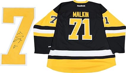 malkin autographed jersey