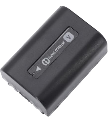 動作ok　SONY　Handycam HDR-XR500 特大バッテリー Amazon.com : Battery Pack for Sony HDR-SR10E, HDR-SR11E, HDR-SR12E