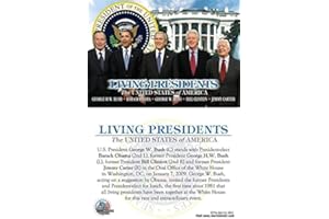 AUTOGRAPH WAREHOUSE Barack Obama, George H. W. Bush, Bill Clinton, Jimmy Carter & George W Bush trading card 3.5" x 5" (Living Presidents of the United States)