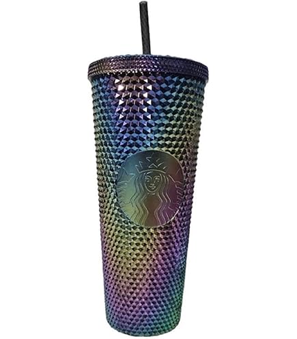 Starbucks Coffee - 専用　バーキスタ　&amp; USパープルオイルスリック 2022 Starbucks Studded Purple Oil Slick Venti 24oz Tumbler
