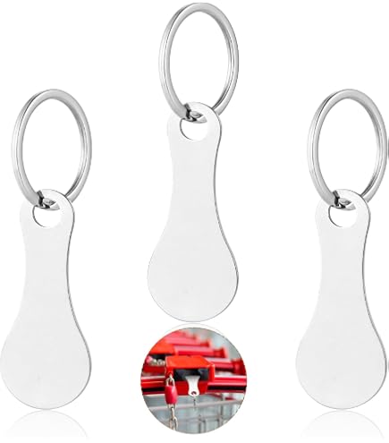 Amazon.com: Fusiontec Mini Aluminum Alloy Key Ring Shopping