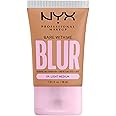 NYX PROFESSIONAL MAKEUP Bare With Me Blur Skin Tint Foundation Make Up with Matcha, Glycerin & Niacinamide - Light Medium