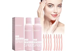 SIXCAR Hair Identifier Spray for Face Shaving, 2 Set, Infused with Botanical Extracts, Suitable for All Skin Types, Spray for All Hair Types