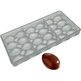 Polycarbonate Egg Chocolate Molds 24-Forms DIY Egg Mould (Mini 1.6inch)
