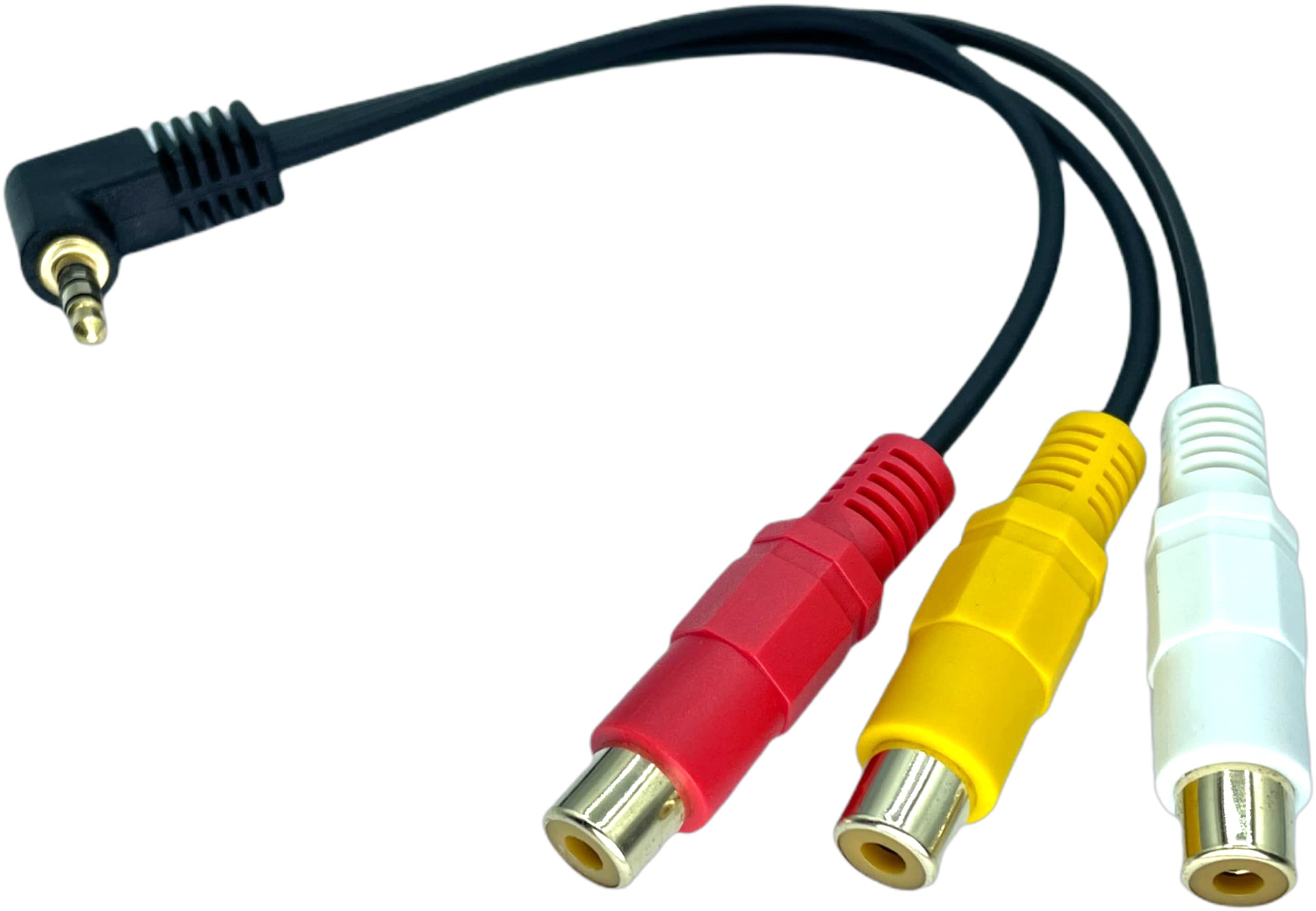 【COMON(カモン)製】3.5φ(4極オス)⇔RCA(黄/赤/白)変換ケーブル【CTIA-RF3】商品画像