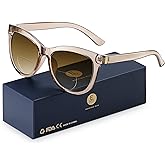 EASY READ Bifocal Reading Sunglasses for Women，Fashion Sun Readers UV400 Protection(Magnification 2.50, Brown)