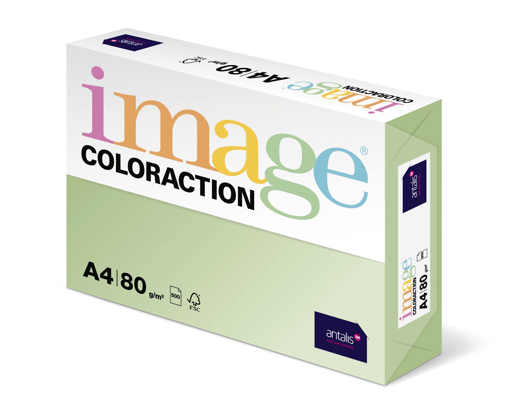 Image Coloraction Pale Green (Jungle) A4 210x297mm 80gm2 fsc4 500sh/RM 5rm/BX