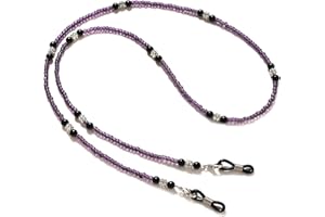 EJOQSON Beaded Eyeglass Chains Glasses Chain For Women Stylish Sunglasses Strap Eye Glass Holders Around Neck Glasses Lanyard