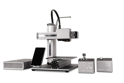 laser and 3d printer