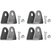 Relibupdater 4-pack shock mount，Steel base shock absorption suspension bracket mounting compatible with Motorcycle Dirt Pit Bike ATV Go Kart