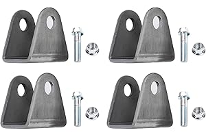 Relibupdater 4-pack shock mount，Steel base shock absorption suspension bracket mounting compatible with Motorcycle Dirt Pit Bike ATV Go Kart