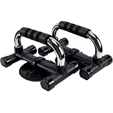 UVEDABUL Push-Up Bar, Anti Slip Push Up Stand, Metal Push-Up Handles, Sponge Material Handle Cover, Cushioned Foam Grips, Family exercise