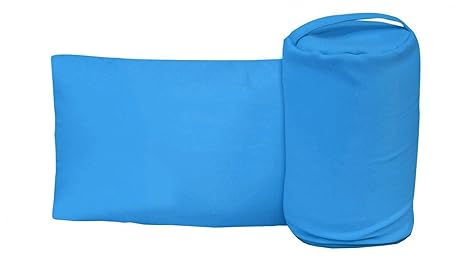 Schlafwunder ? Reisekissen Nackenkissen blau für Kinder/Erwachsene Wendekissen Wandelkissen Campingkissen Nackenhörnchen Kopf
