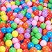 Olymstore 200pcs Baby Ocean Balls Pit Ball, Crush Proof Colorful Soft Plastic Ball Phthalate & BPA Free Playballs, Children Kid Toys Gift Pool Tent Playground Swim Playhouse(5.5 cm-Classic 7 Color)