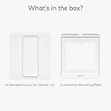 IYOKI Standard Switch Cover for Philips Hue Dimmer V2 1-Gang 1-Pack view 8