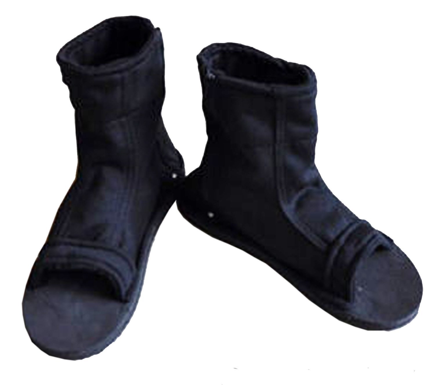 Naruto Uchiha Sasuke Haruno Sakura Ninja Cosplay Black Shoes Sandals Boots Kakashi Shoes Cosplay Costume Accessories Size 44# (US 10.5)