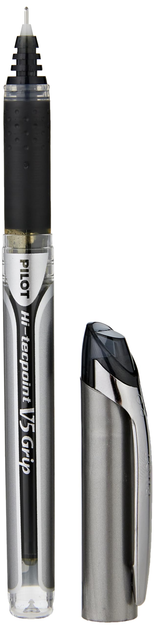 Pilot V5 Grip Liquid Ink Rollerball 0.5 mm Tip (Single Pen) - Black