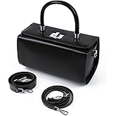 MoreFarther Leather Shoulder Bag for Women, Genuine Leather Crossbody Purses,Evening Bag with Adjustable Straps