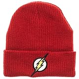 The Flash Bolt Logo Cuff Beanie
