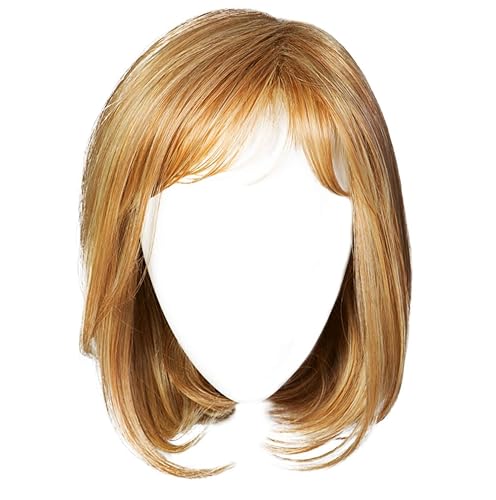 GABOR Luck Clasic Chin-Length Bob Wig, Face framing Customized Full-Fringe by Hairuwear, Average Cap, Medium Blonde - Amazon deal for $47.18