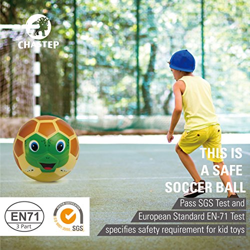 Chastep Soft Toy Ball, Mini Training Foam Soccer for Toddlers and Kids Gift - Ingenuous Turtle