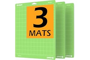Xinart Cutting Mats for Cricut Maker 3/Explore 3/Maker/Air 2,12x12 inch 3 Mats Standard Adhesive Green Replacement Cut Mat for Cricut Cutting Machines