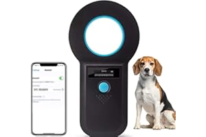 MINDPET-MED Pet Microchip Scanner, Animal Microchip Tag Reader Scanner,Three Ways to Connect,Recognize Quickly,Identify The Farther Distance