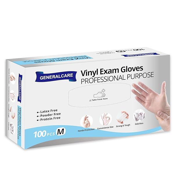 GENERALCARE DISPOSABLE GLOVES 100 THICKENED LATEX RUBBER BEAUTY FOOD SPECIAL TPE/CATERING PVC KITCHEN DURABLE