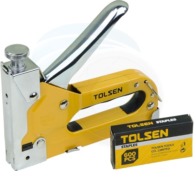 Tolsen Staple Gun, 43021, Yellow And Silver Buy Online at Best Price in UAE Amazon.ae