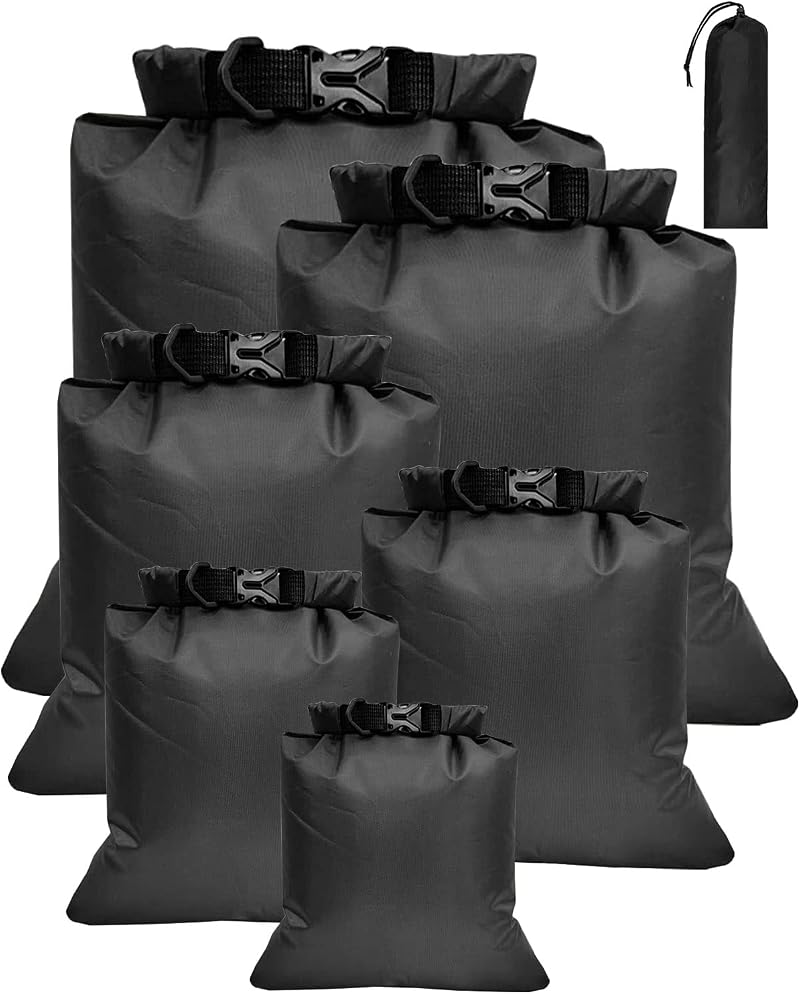 Victoper Waterproof Dry Bag Set 6 Pcs 8L 5L 3.5L 3L 2.5L 1.5L Outdoor Organizer