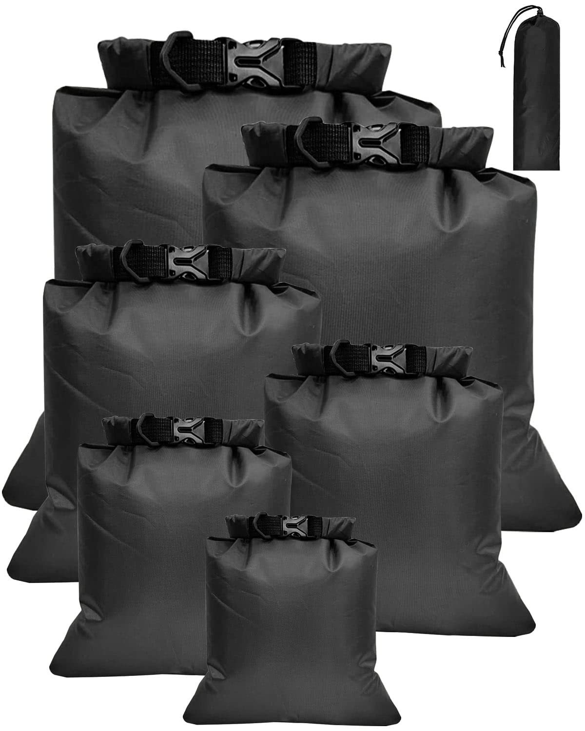 Victoper Waterproof Dry Bag Set 6 Pcs, Large Capacity Ripstop Dry Bag Waterproof in 8L 5L 3.5L 3L 2.5L 1.5L Organizer Storage Bags for Outdoor Hiking Camping Fishing Cycling — image 1