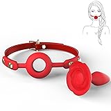 Silicone Rose Mouth Ball Gag- Doltish Breathable