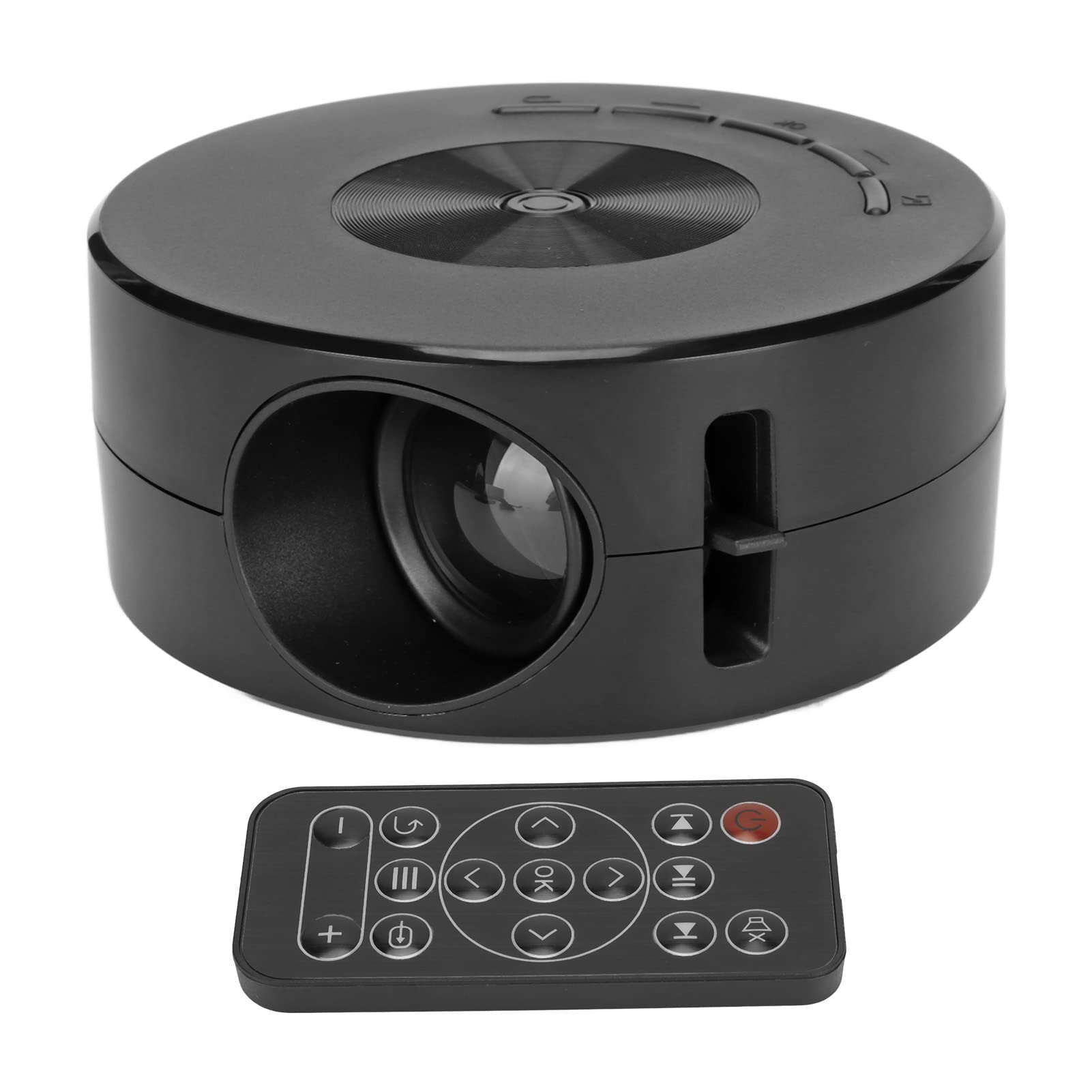 Mini LED Projector - Portable Pocket Movie Viewer for Kids, Small Outdoor Home Theater, Synchronize Phone Screen by Wired Connection, for Smartphone PC TV Tablet