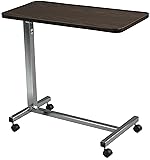 Drive Medical 13003 Non Tilt Top Overbed Table with