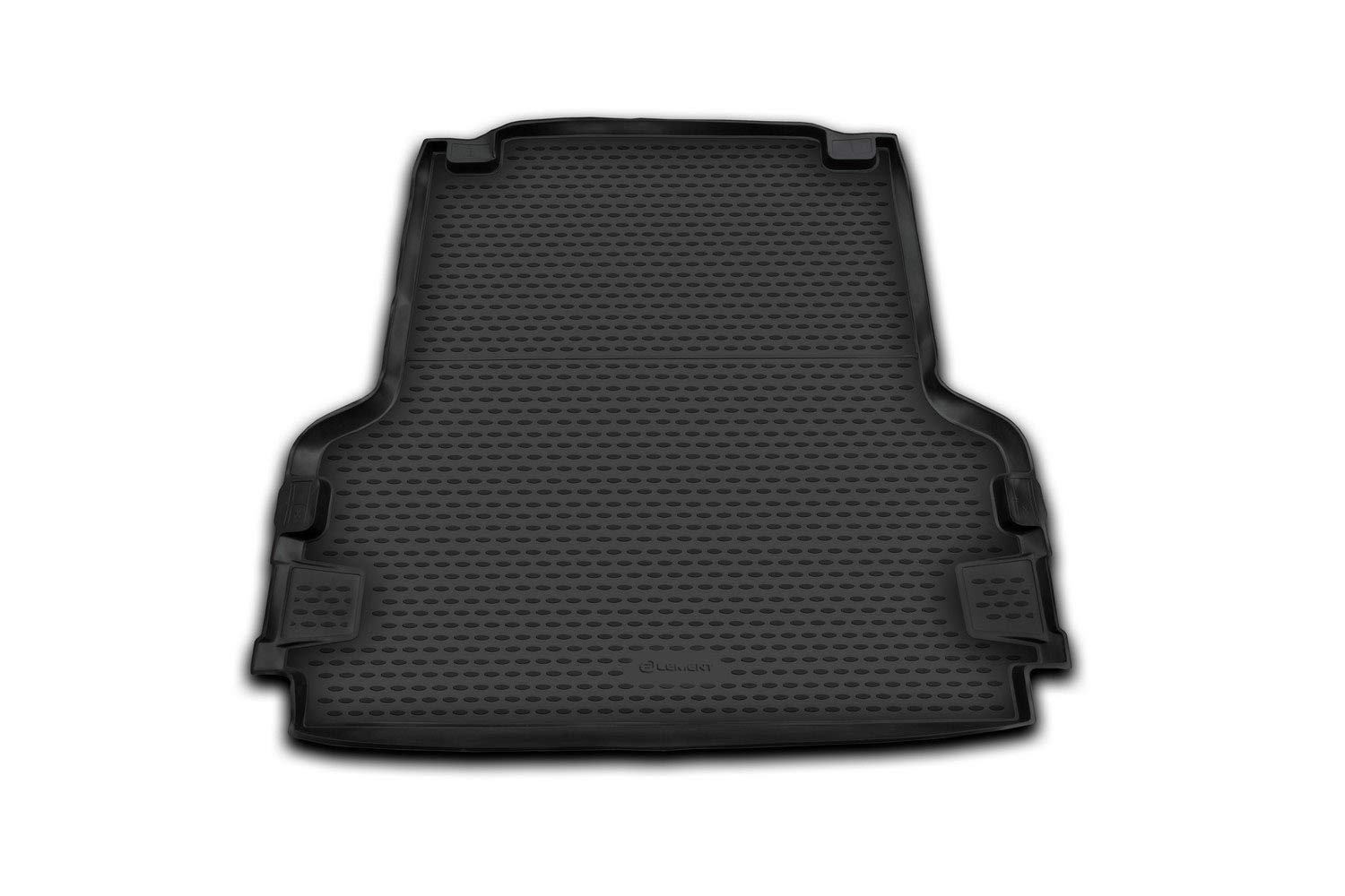 Element EXP.NLC.51.46.B15 Tailored Custom Fit Rubber Boot Liner Protector Mat-Volkswagen Amarok Double Cab, Pick-up 2010, Black