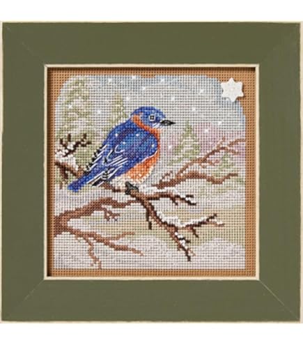 Mill Hill Ravens Cross Stitch Kit With Buttons & Beads - 2014 Autumn Halloween Design