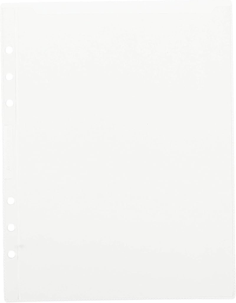 Filofax A5 Transparent Envelope Top Opening 148mm x 210mm 1 Pack