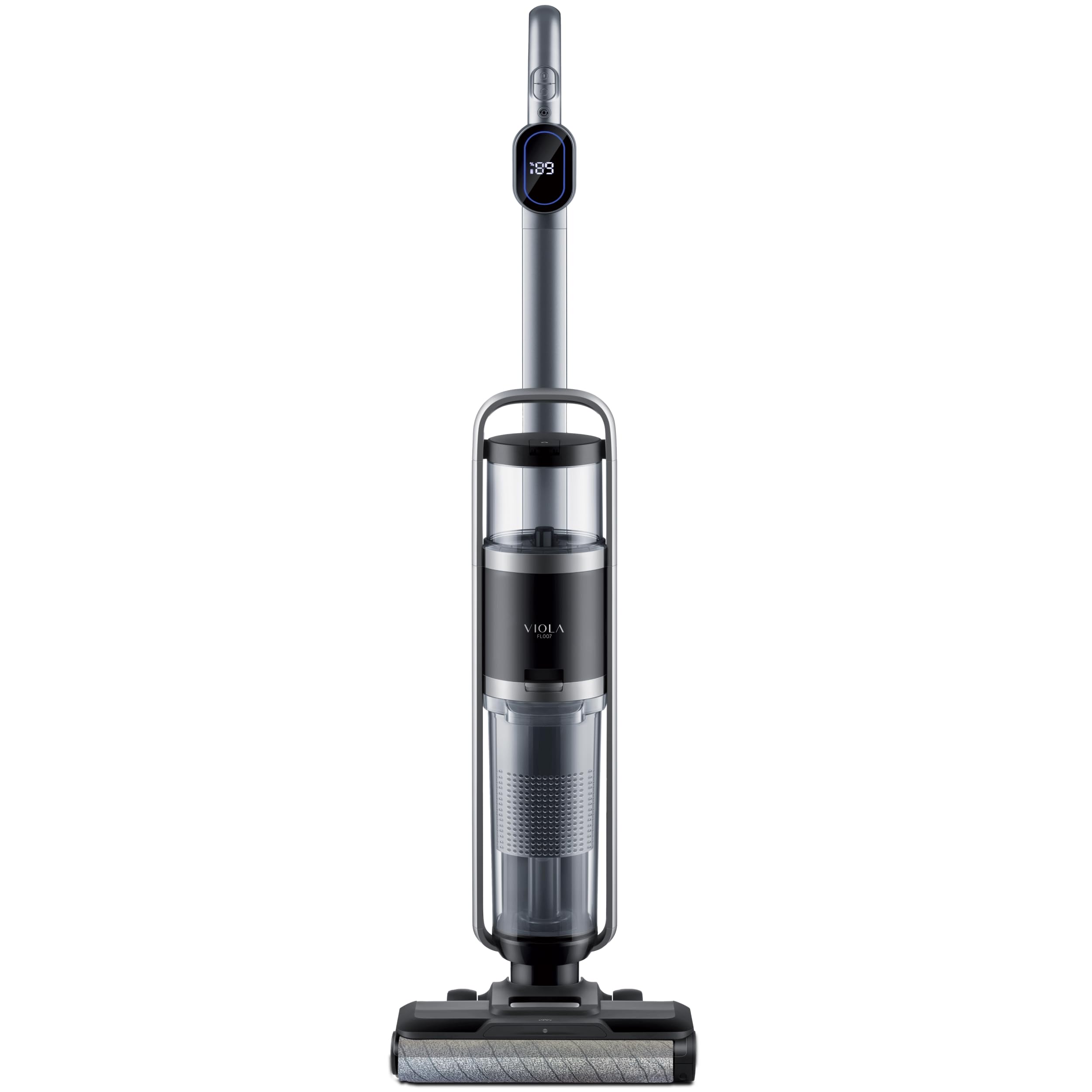 Viola 007 Aspirateur Eau Et Poussière Sans Fil, Nettoyage Et Lavage Antibactérien Aux Ions D'Argent, Autonomie De 35 Min, Poils D'Animaux
