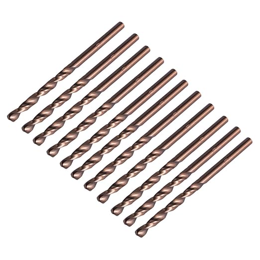 Generic 10pcs 3.0mm M35 HSS Twist Drill Bit Cobalt Stainless Power Electric Metal BI543+