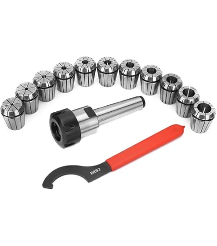 Mitoharet 13-Pack Precision R8 Collets Set Mill Collets Set 1/8-7/8In ...