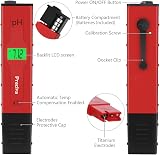 Preciva PH Meter Tester Digital Water Hydroponics Pen LCD Backlit 0.01 view 2