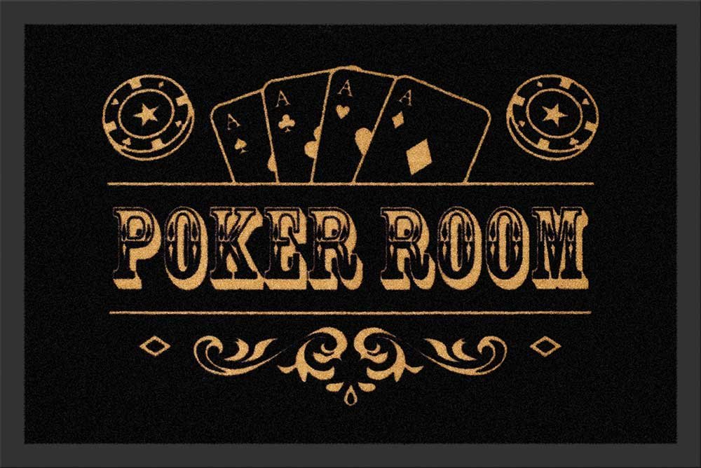 EMPIRE Merchandising 623546 Poker Room doormat 60 x 40 cm Polypropylene