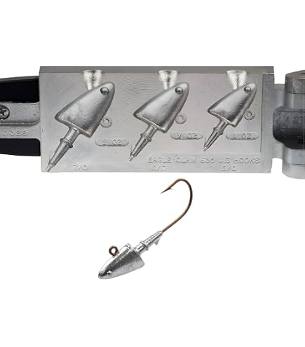 Amazon.com : Do It Mold Swimbait Head Jig 3/4, 1, 1 1/4, 1 1/2 oz