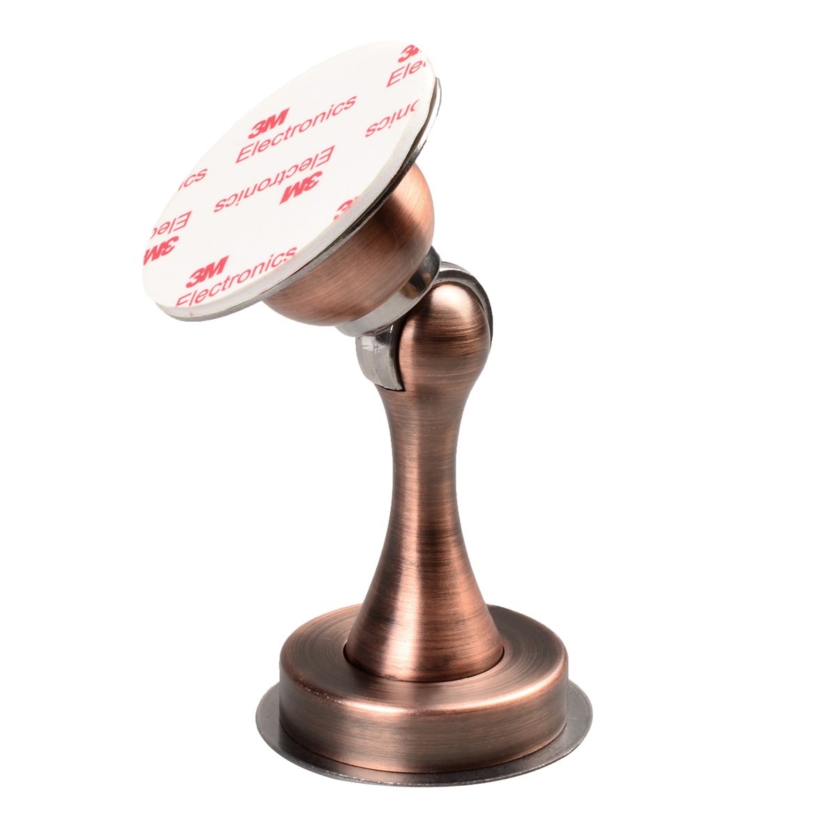 SANSUM Magnetic Door Stop Stainless Steel Door Stopper Bumper, 3M Double-Sided Adhesive Tape Doorstop Door Suction Holder No Need to Drill/Drill 2 in 1