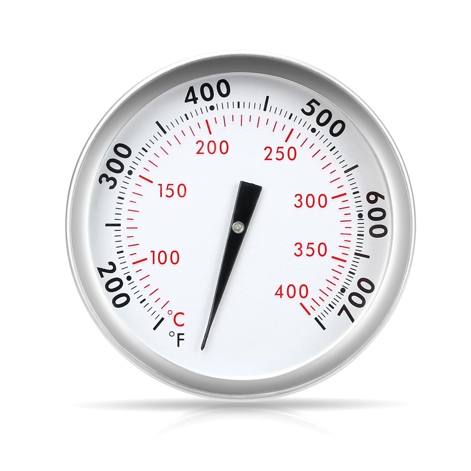 Denmay Grill Thermometer for Weber Genesis 300, Genesis II & Summit Series Grills, Analog Temperature Meter, Waterproof, 6 cm