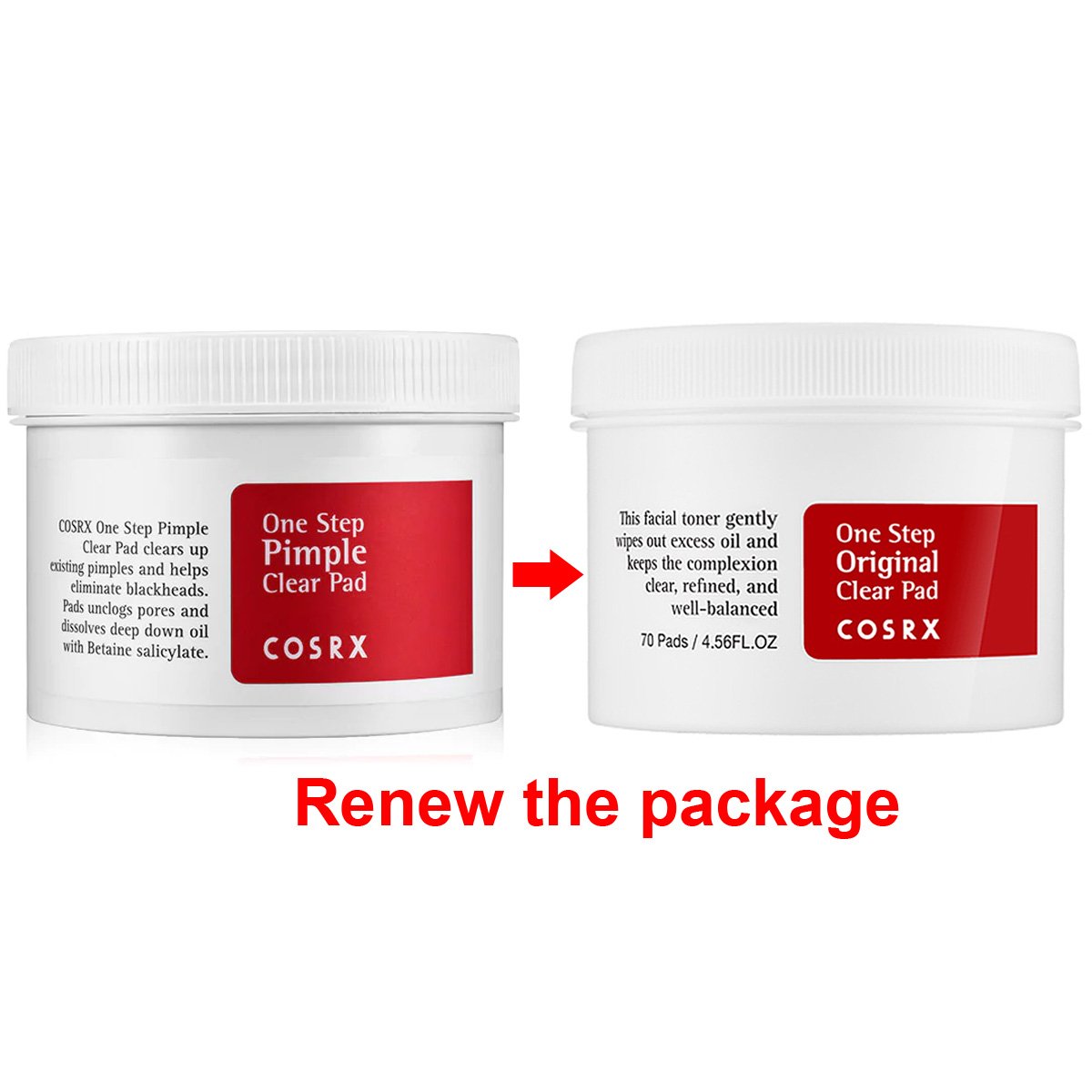 Image result for ONE STEP MOISTURE CLEAR PAD