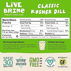 Olive My Pickle Probiotic Pickle Juice 117 oz | 6pk