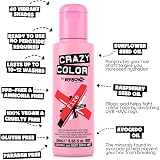 Crazy Color Fire Semi-Permanent Hair Dye 200ml Vegan No Ammonia view 4