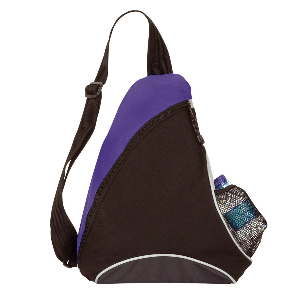 eBuyGB Monostrap Triangle Rucksack School and College Bag