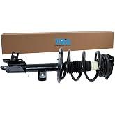 TRQ Front Left Strut and Spring Assembly Gas Charged Coil Spring | For 2009-2014 Nissan Murano
